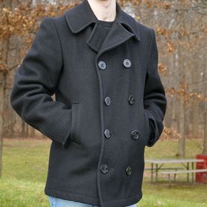 authentic us navy pea coat